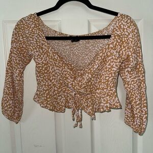 Long sleeve blouse in size M